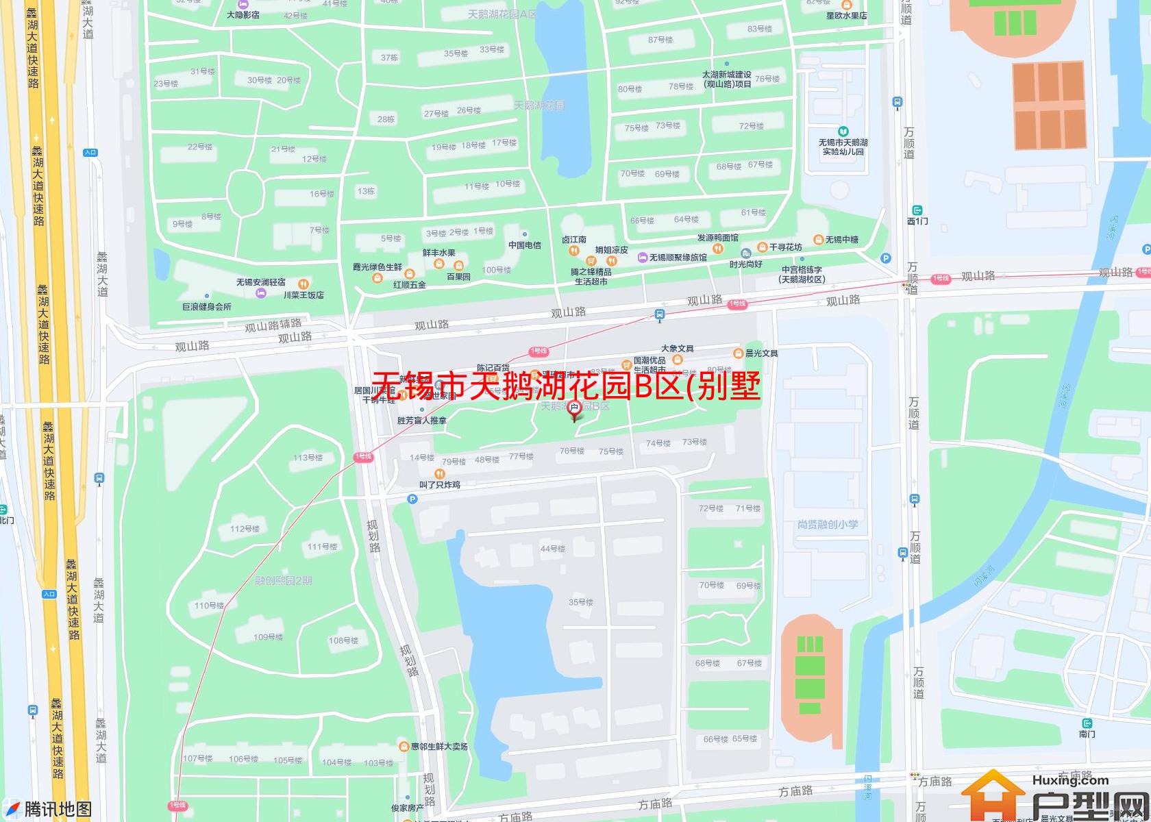 天鹅湖花园B区(别墅)小区 - 户型网