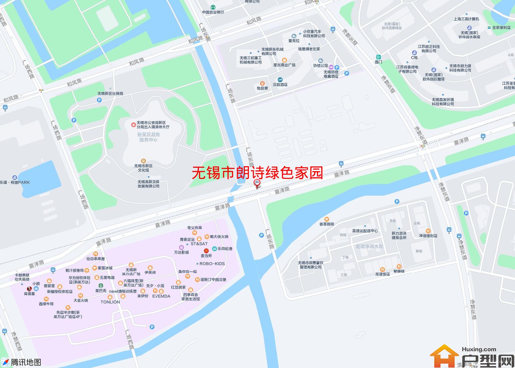 朗诗绿色家园小区 - 户型网