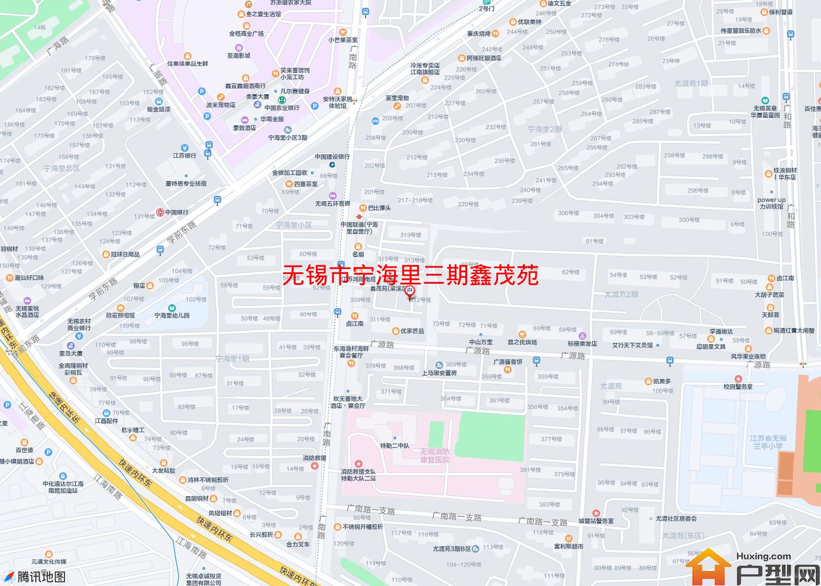 宁海里三期鑫茂苑小区 - 户型网