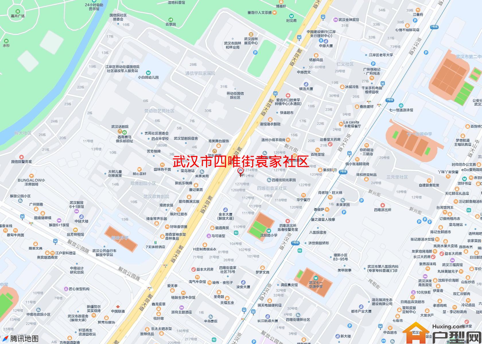 四唯街袁家社区小区 - 户型网