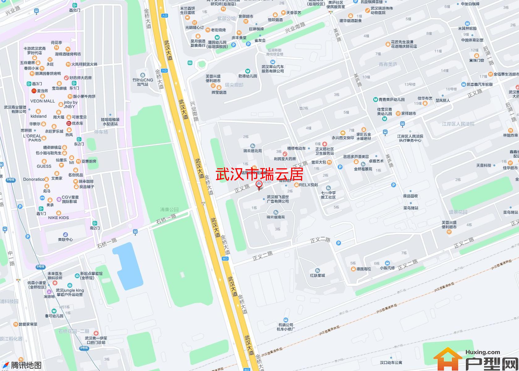 瑞云居小区 - 户型网