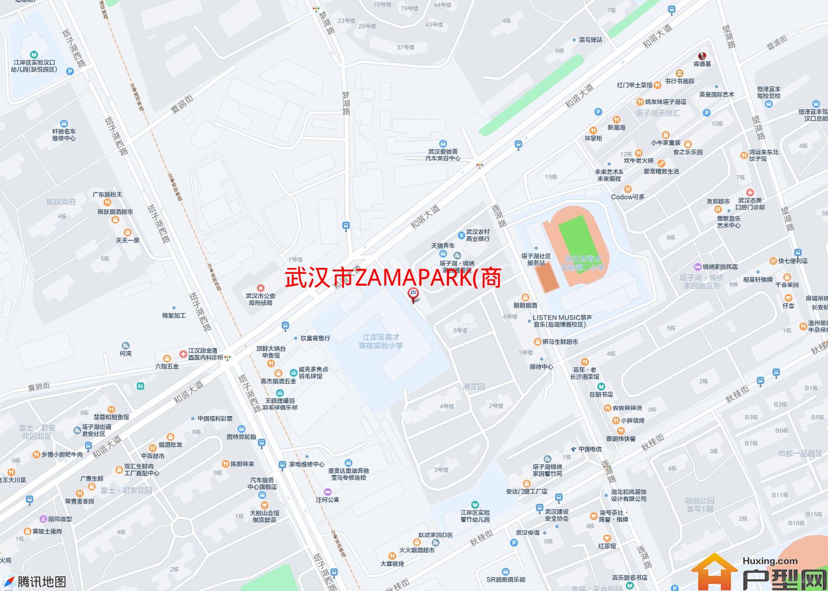 ZAMAPARK(商住楼)小区 - 户型网