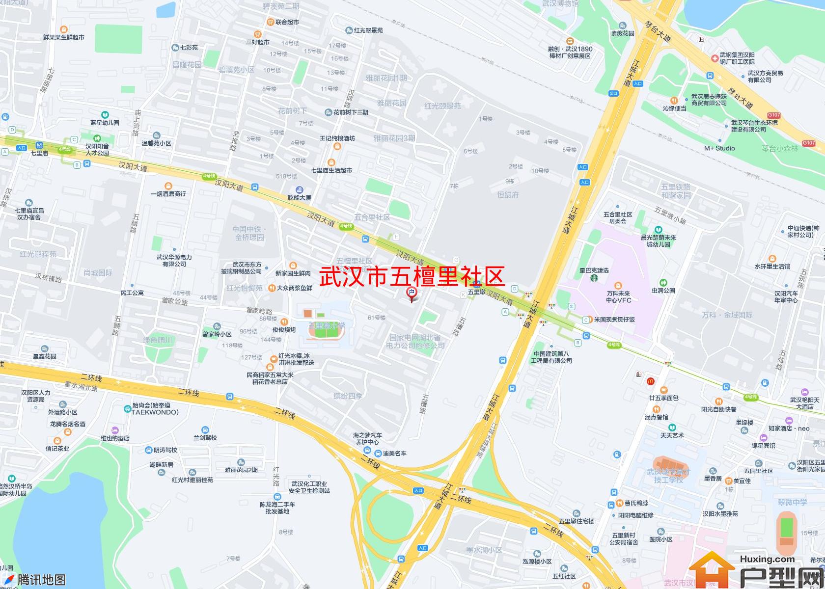 五檀里社区小区 - 户型网