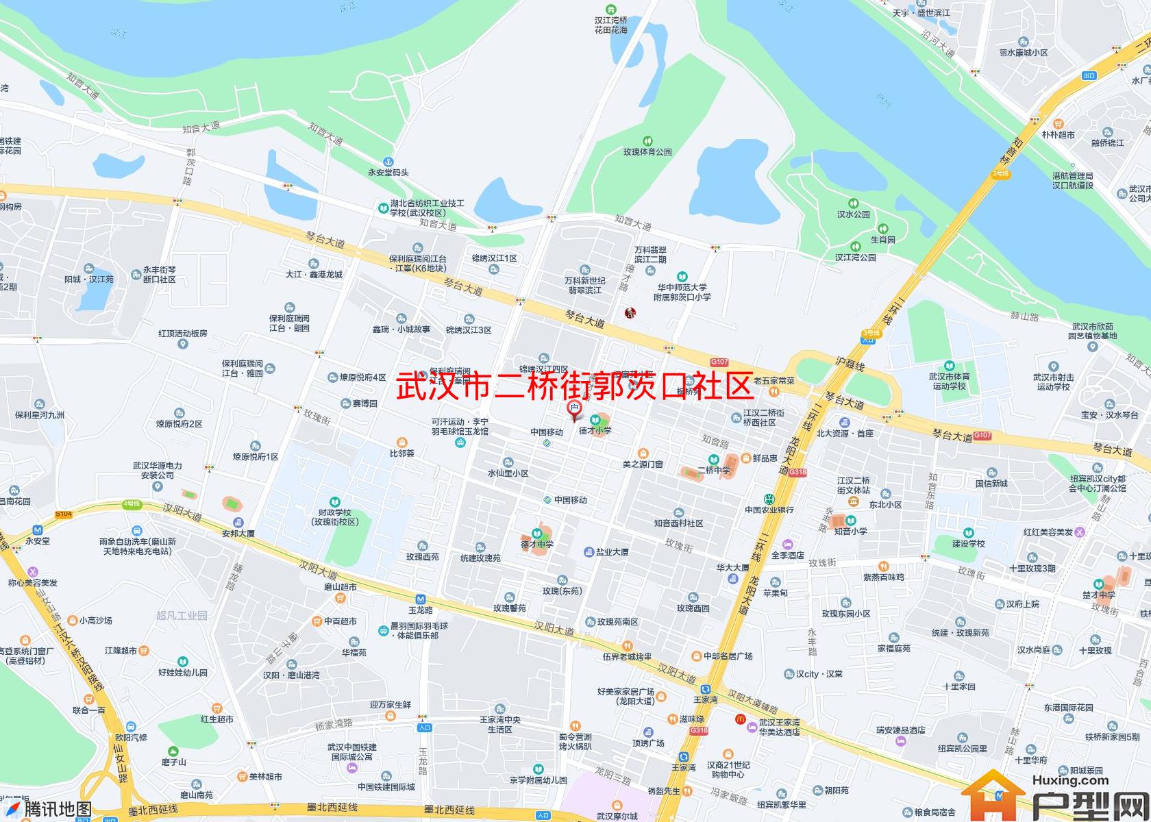 二桥街郭茨口社区小区 - 户型网