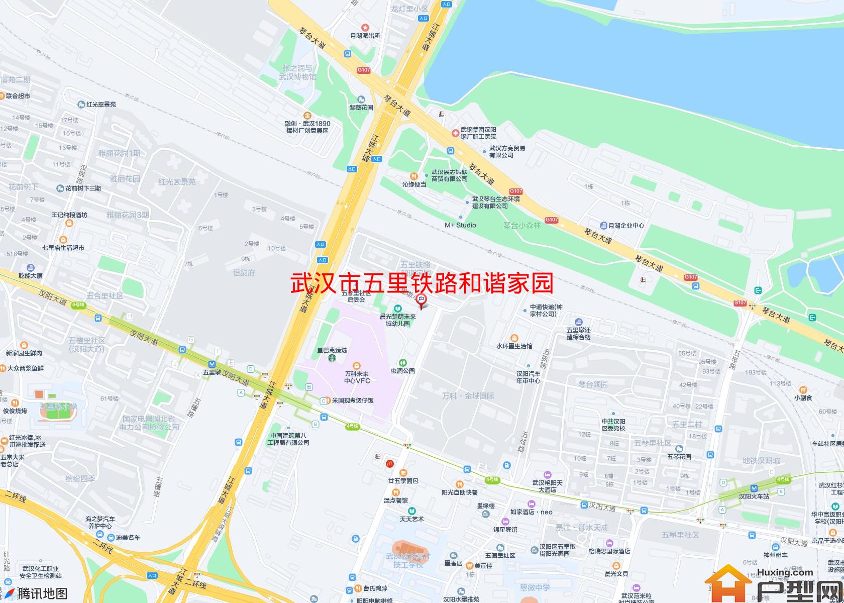 五里铁路和谐家园小区 - 户型网