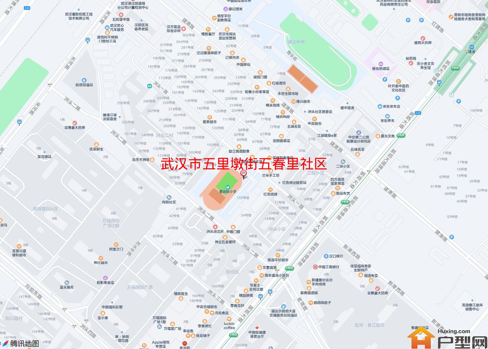 五里墩街五春里社区小区 - 户型网