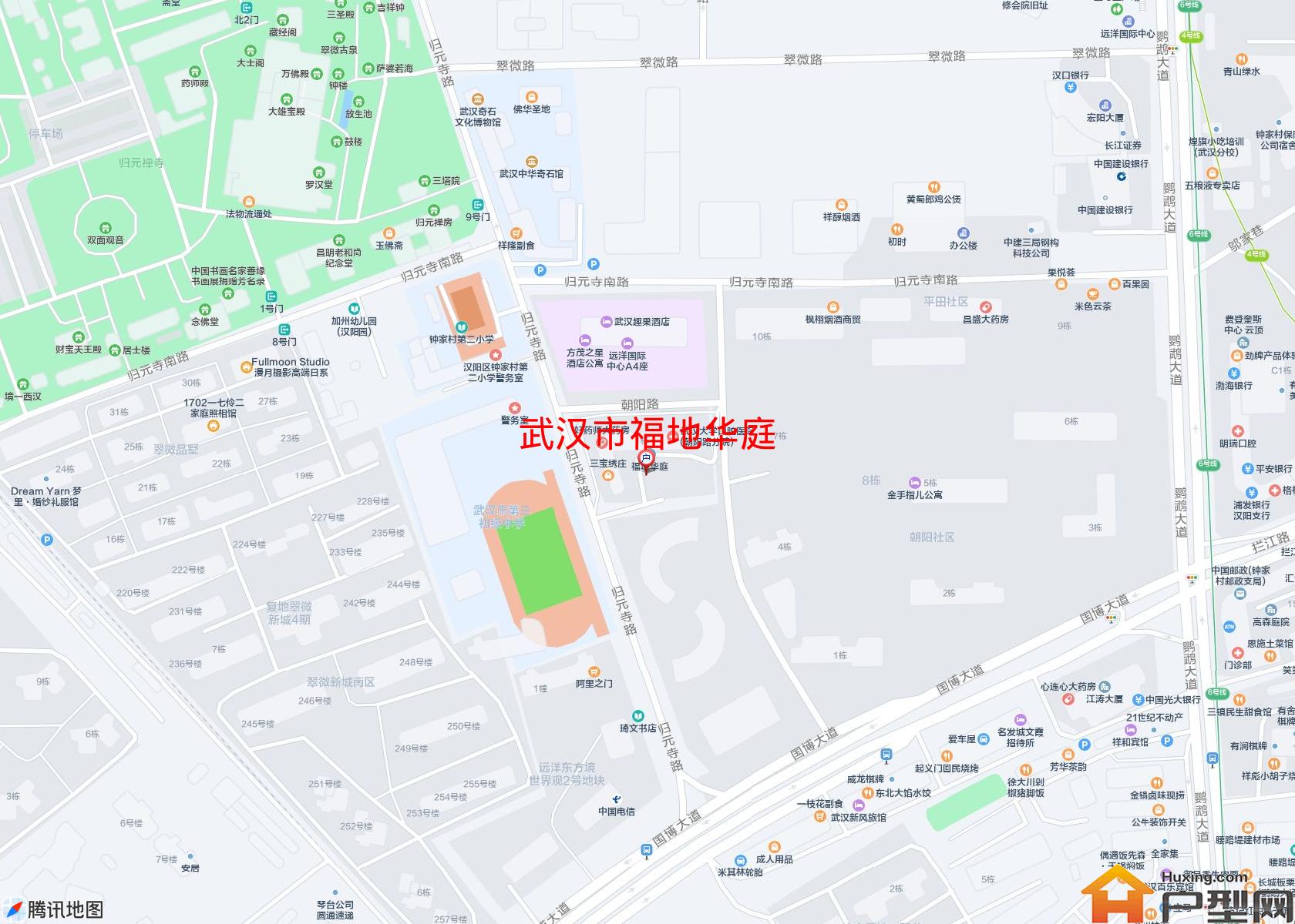 福地华庭小区 - 户型网