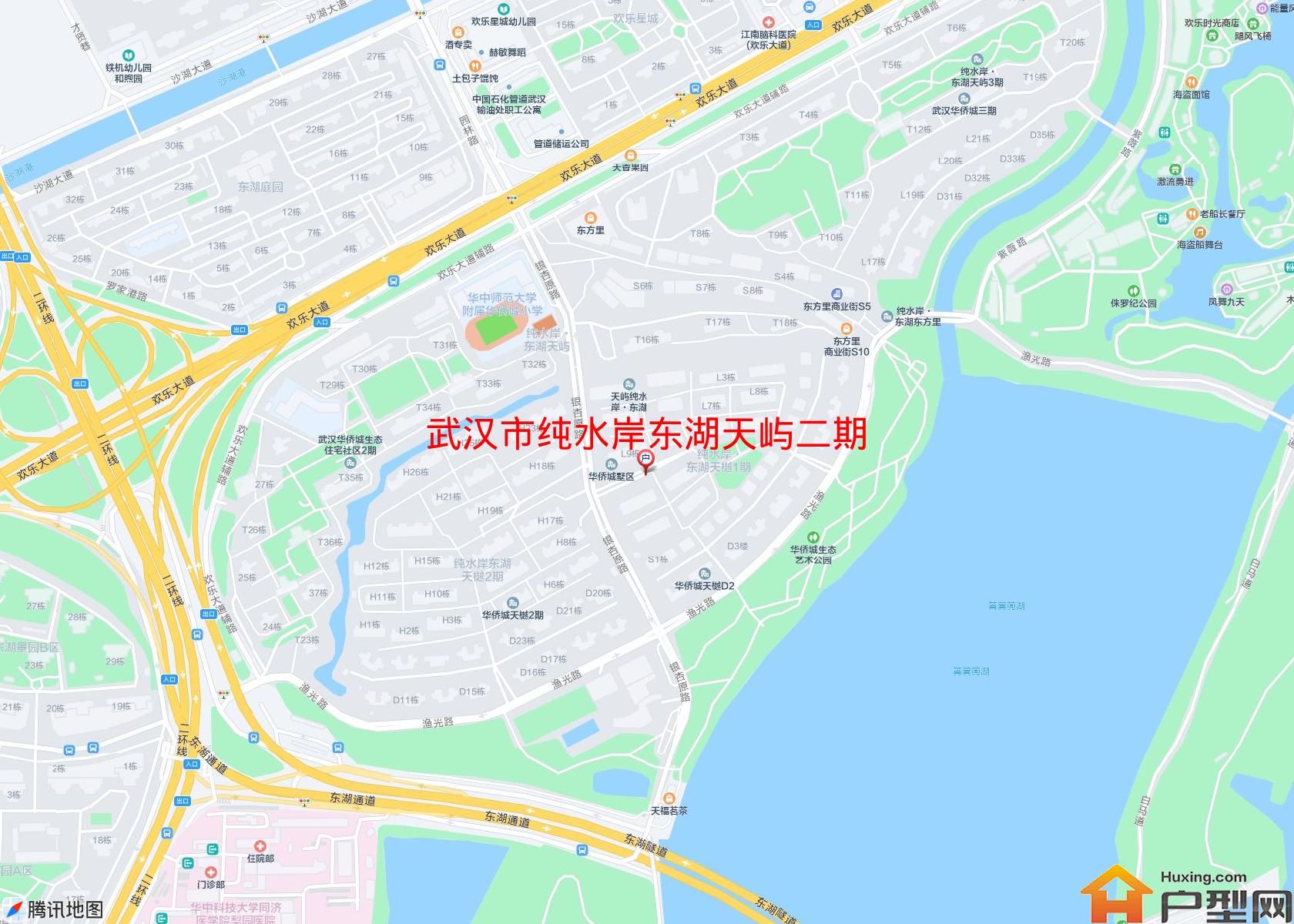 纯水岸东湖天屿二期小区 - 户型网