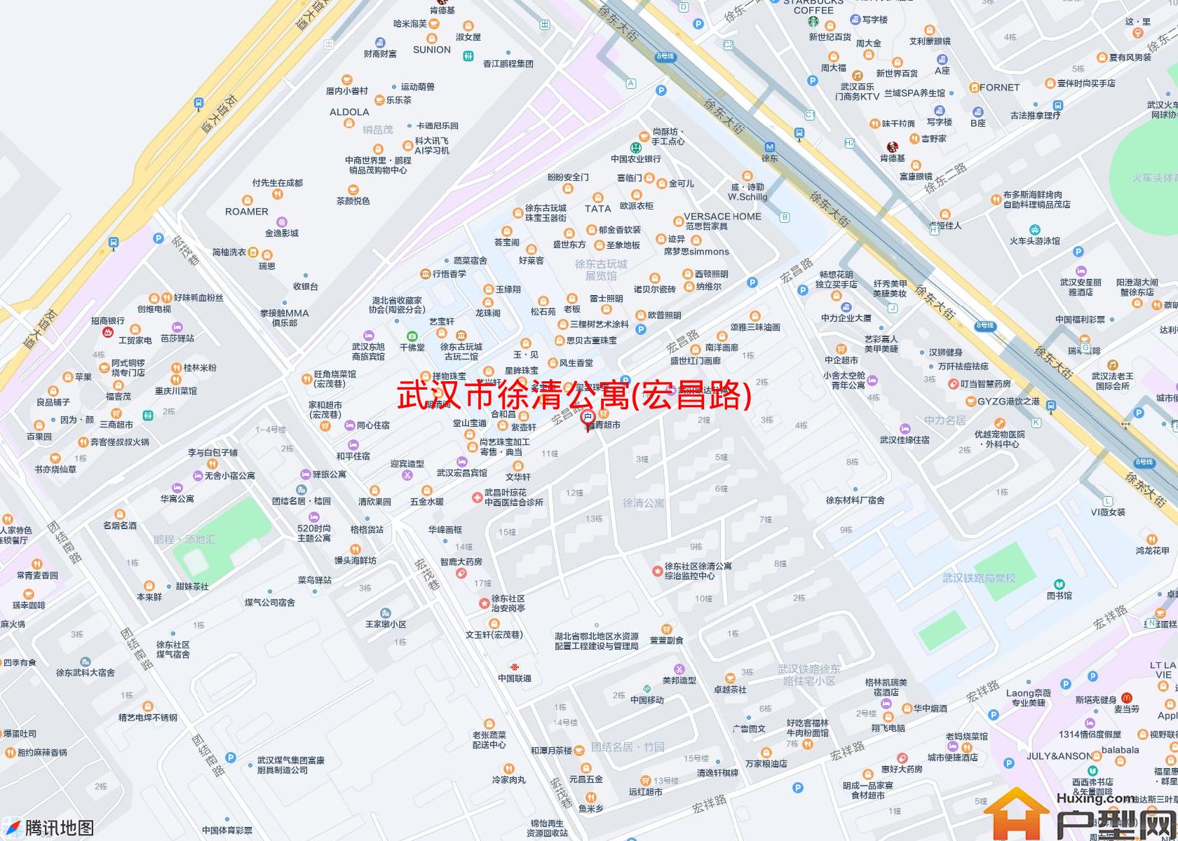 徐清公寓(宏昌路)小区 - 户型网