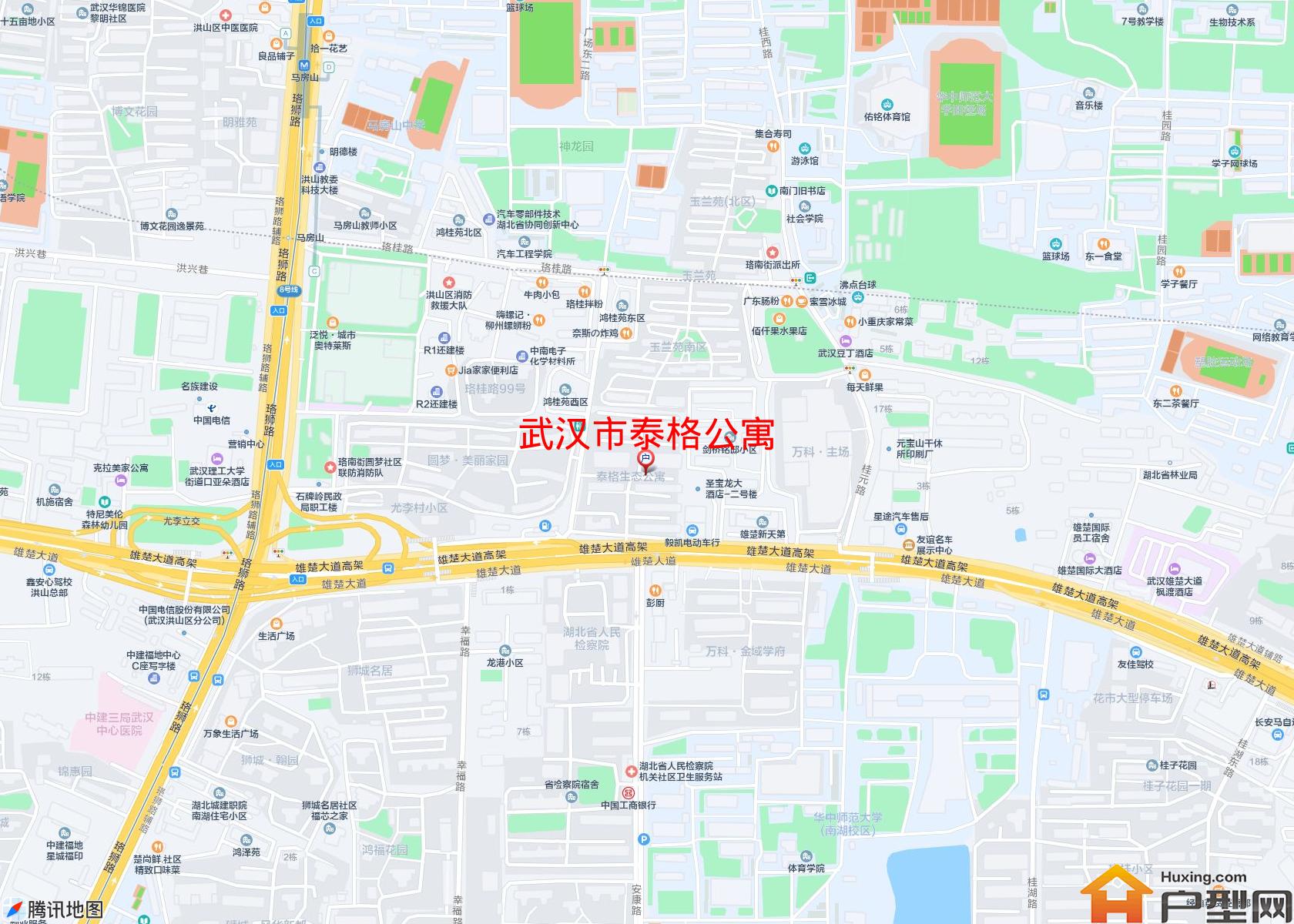 泰格公寓小区 - 户型网