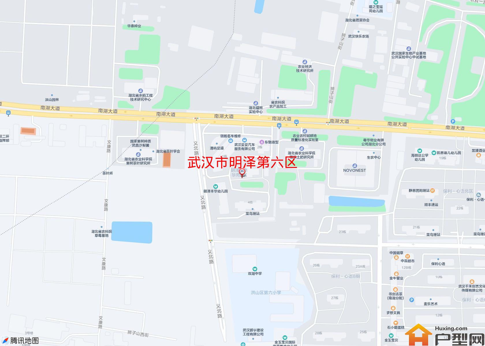 明泽第六区小区 - 户型网