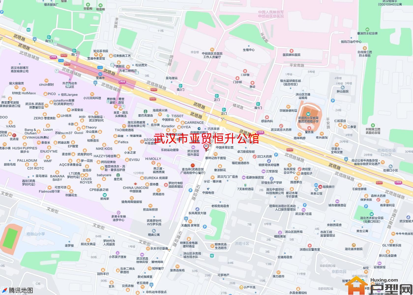 亚贸恒升公馆小区 - 户型网