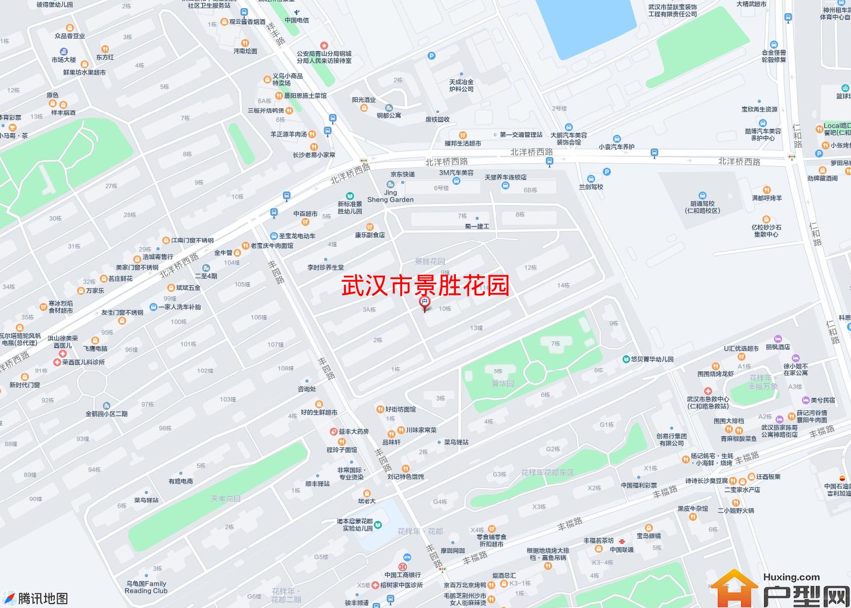 景胜花园小区 - 户型网