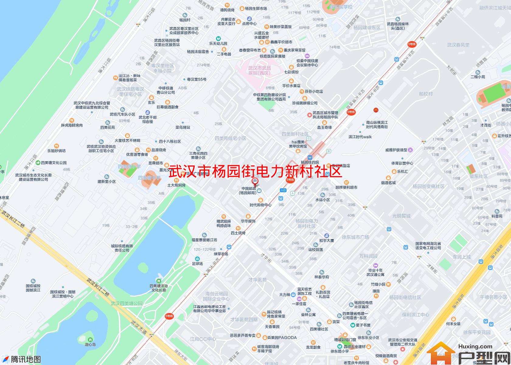 杨园街电力新村社区小区 - 户型网