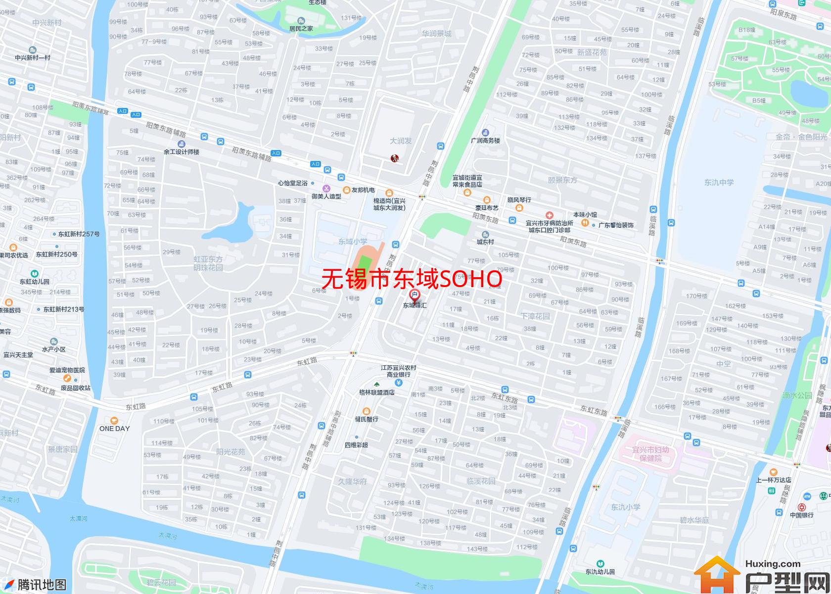 东域SOHO小区 - 户型网