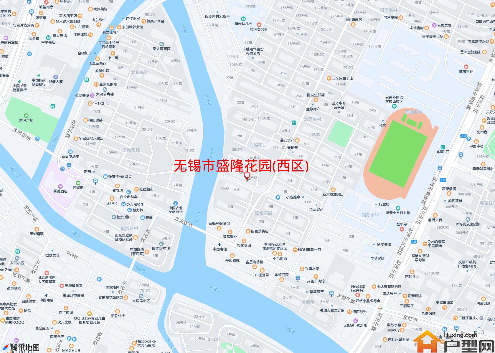 盛隆花园(西区)小区 - 户型网