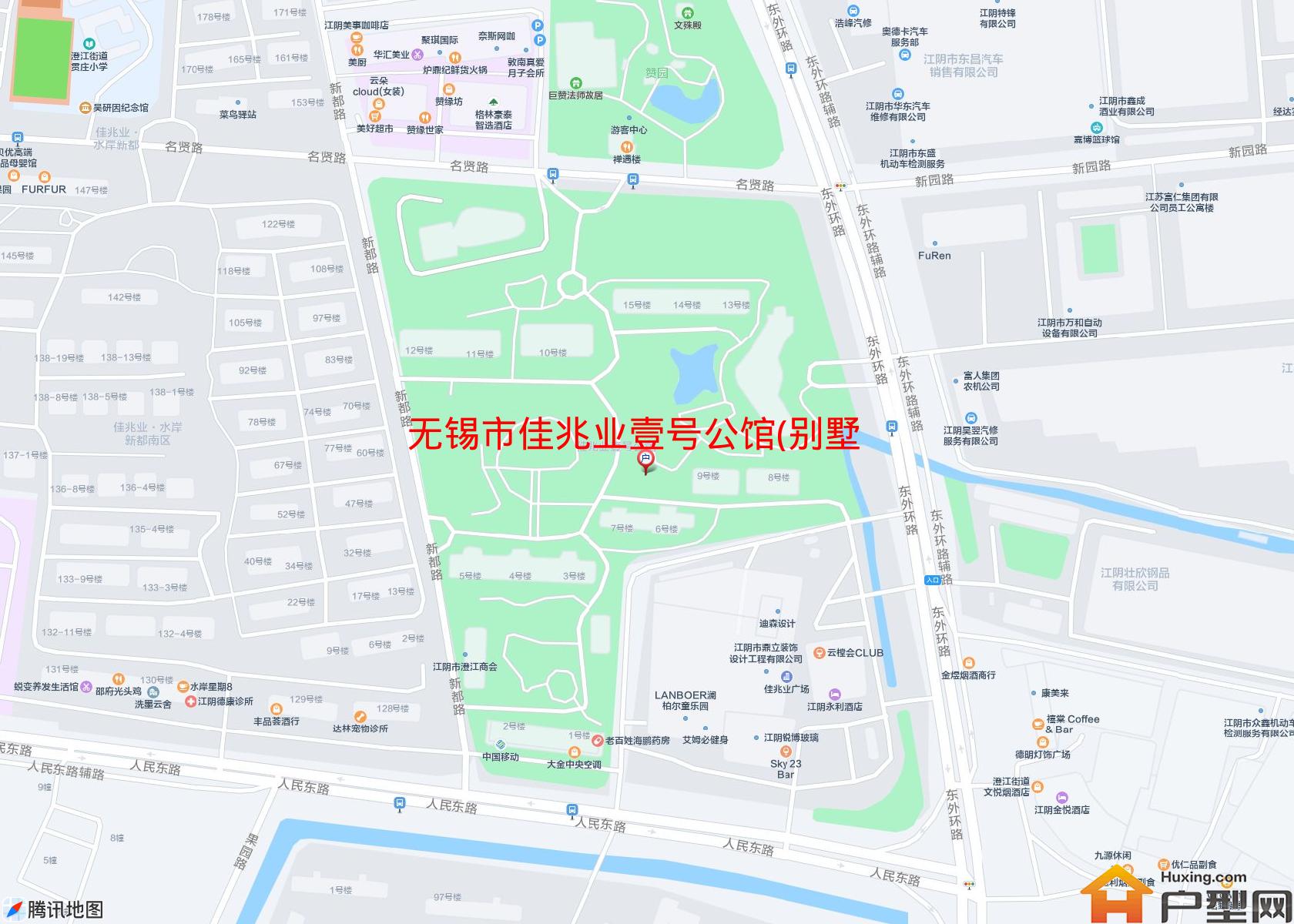 佳兆业壹号公馆(别墅)小区 - 户型网