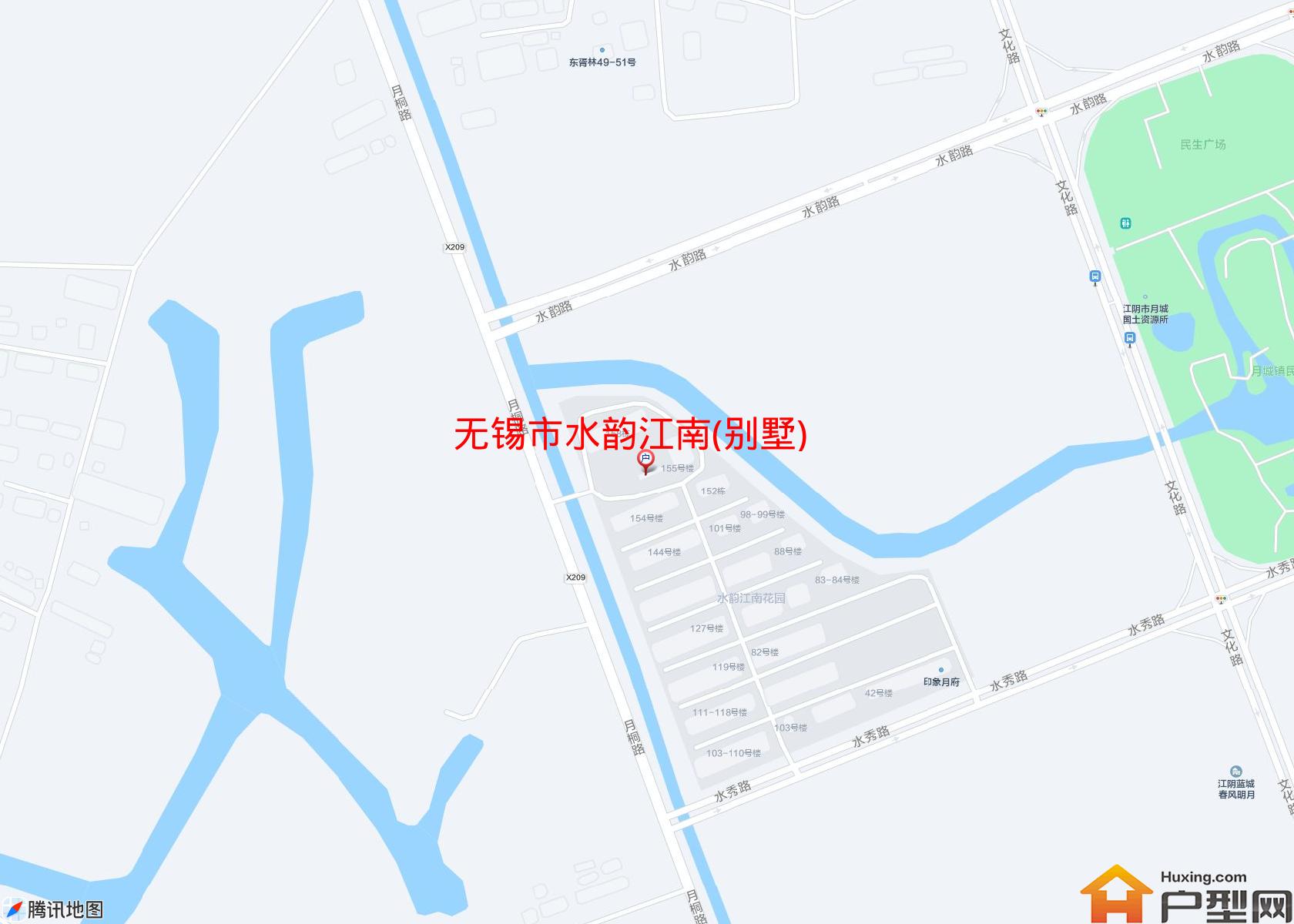 水韵江南(别墅)小区 - 户型网