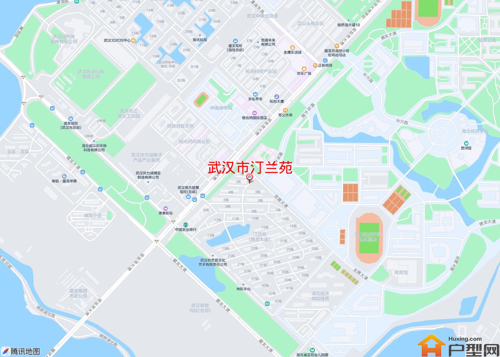汀兰苑小区 - 户型网