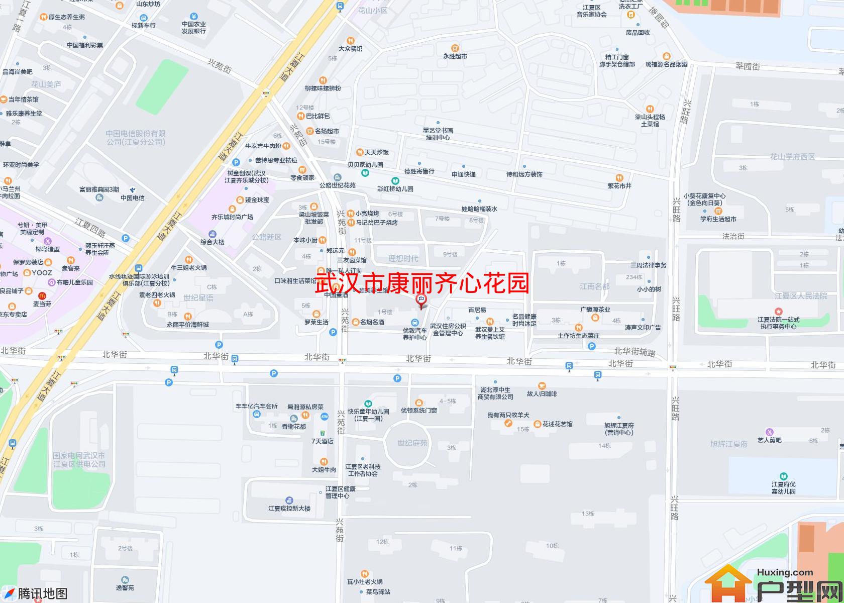 康丽齐心花园小区 - 户型网