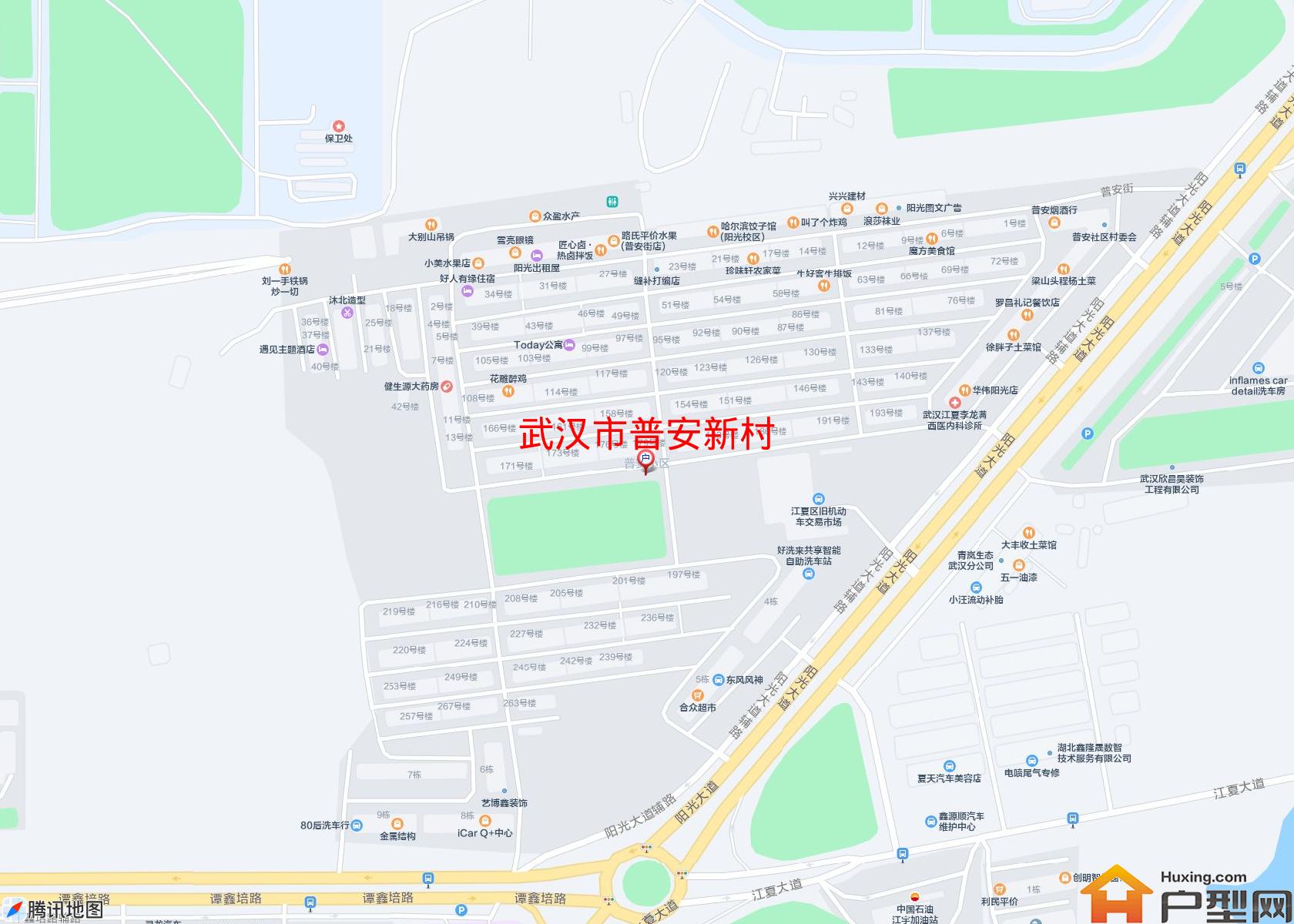 普安新村小区 - 户型网