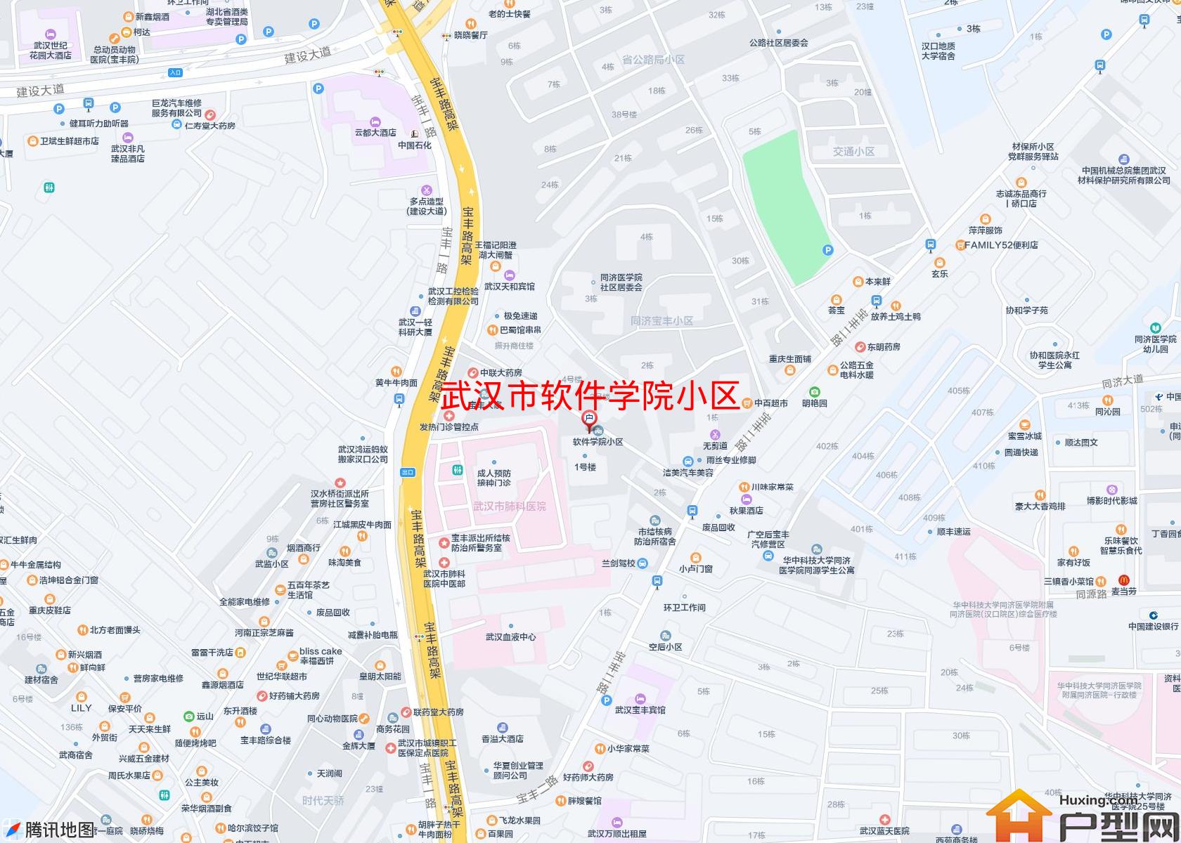 软件学院小区小区 - 户型网