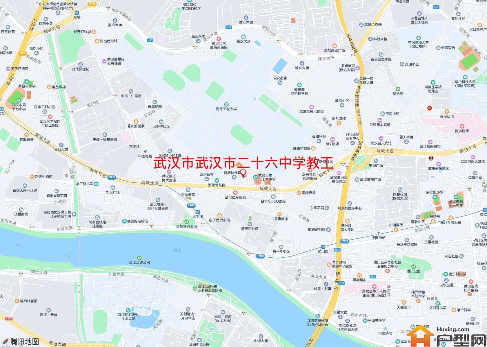 武汉市二十六中学教工宿舍小区 - 户型网