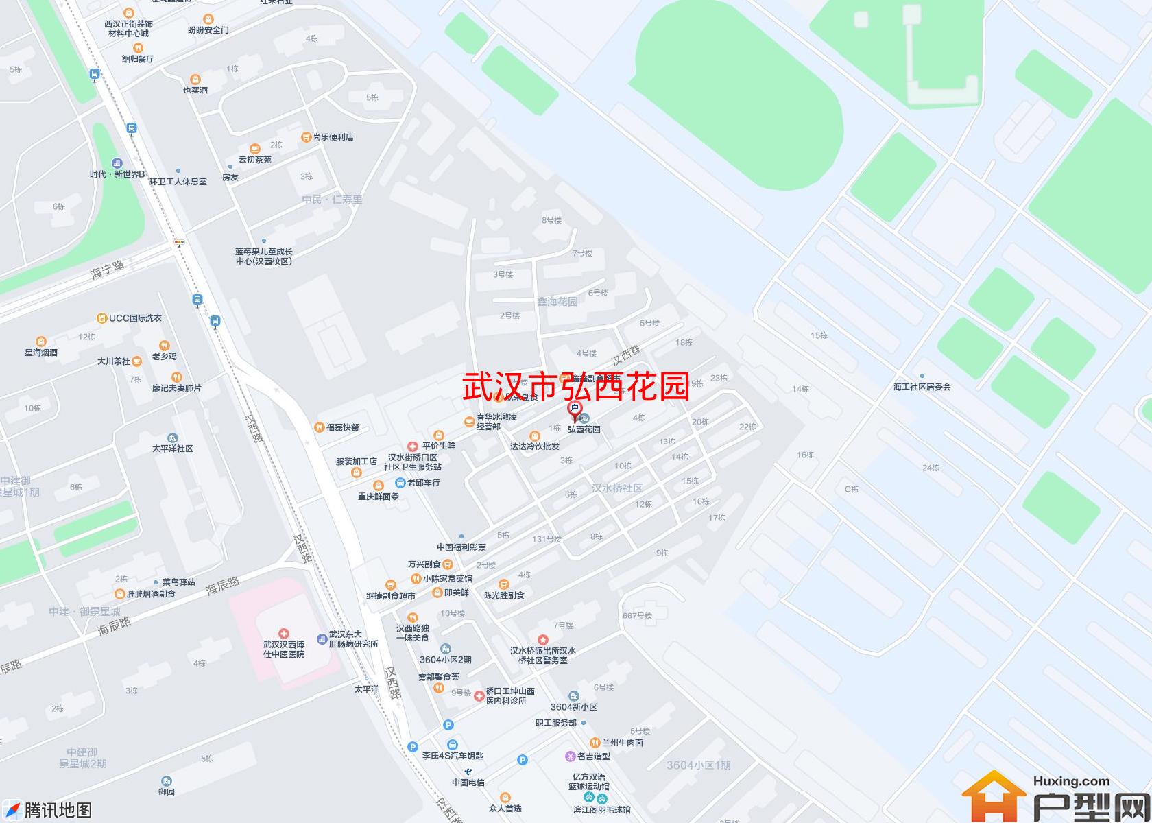 弘西花园小区 - 户型网