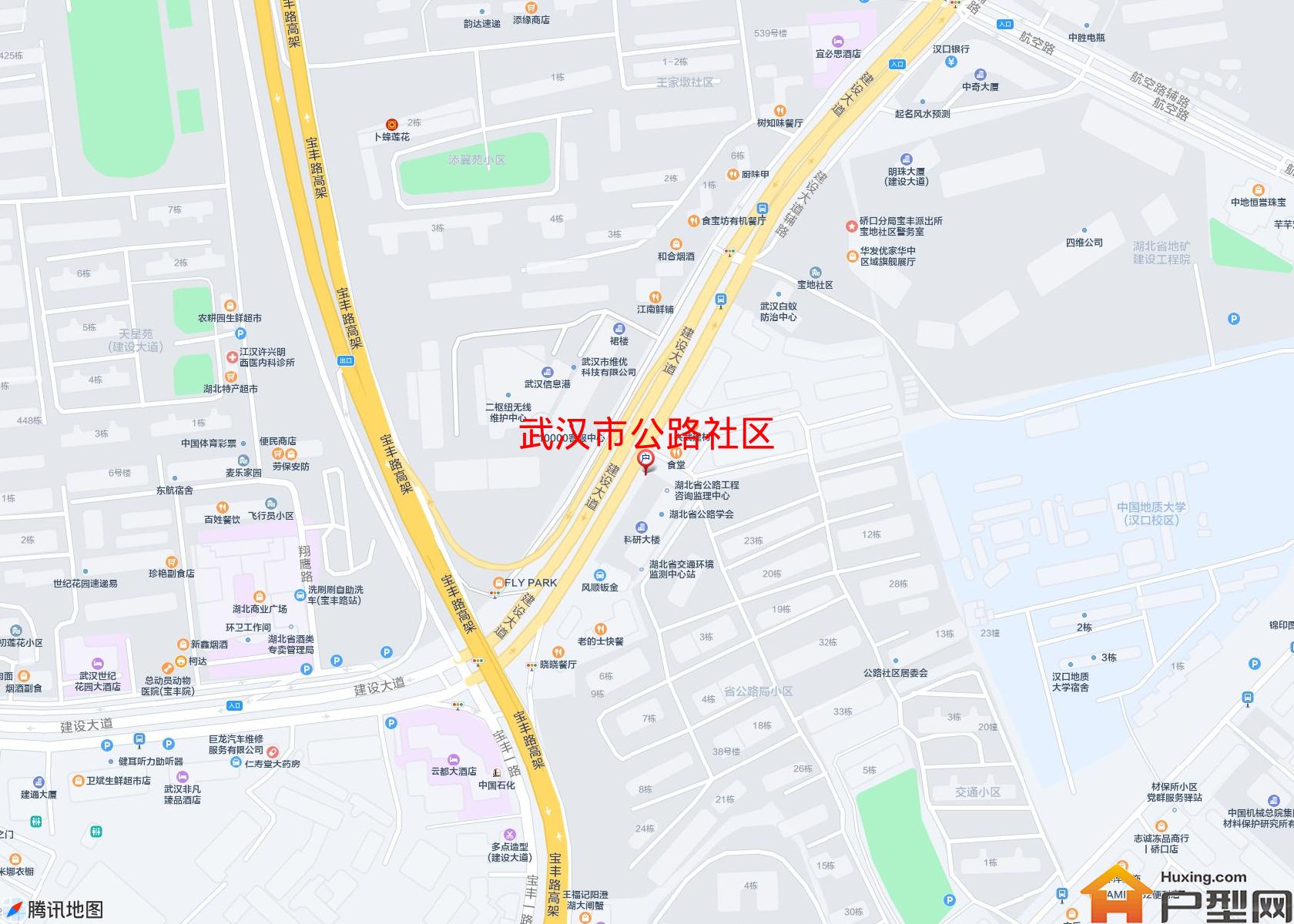 公路社区小区 - 户型网