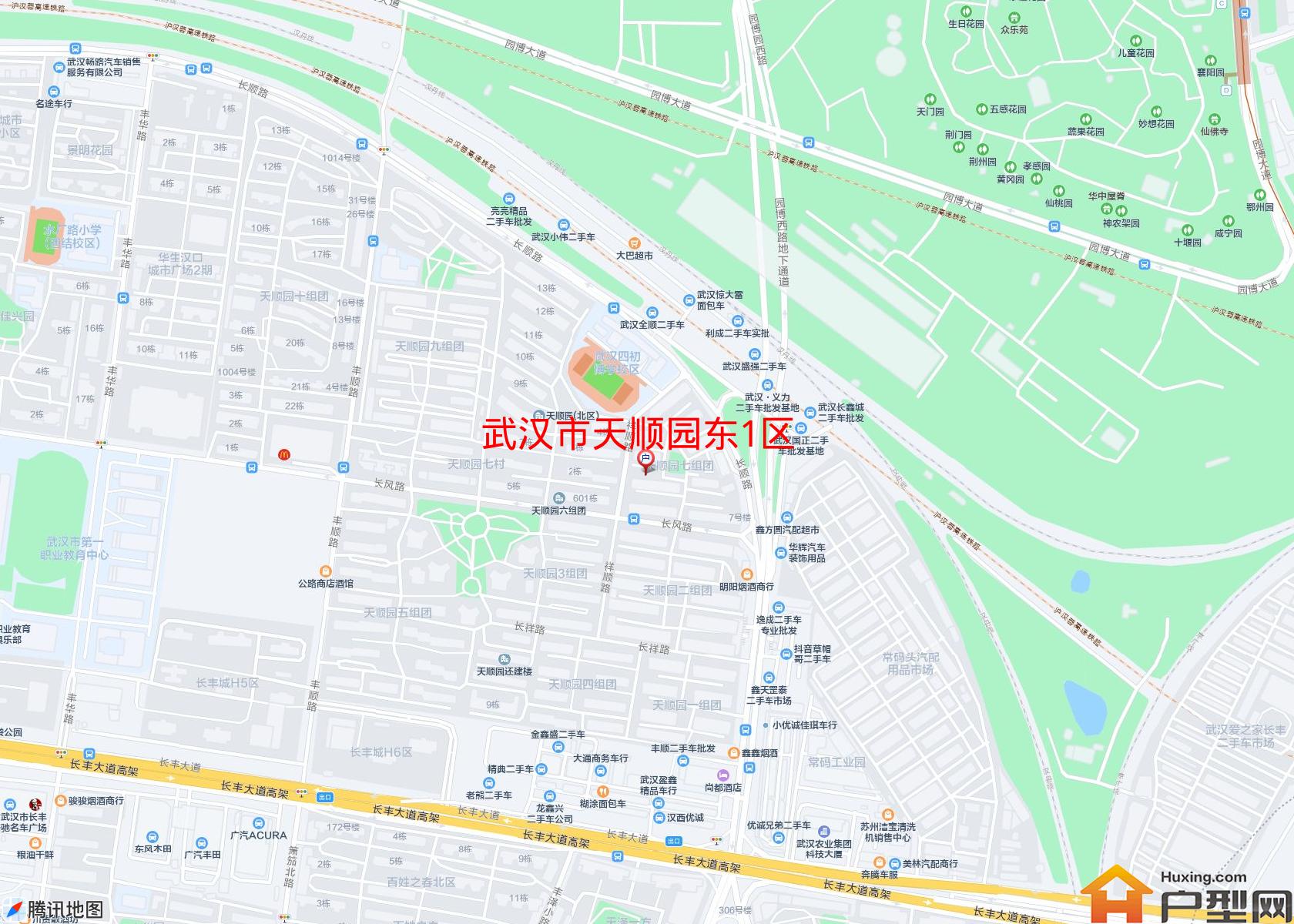 天顺园东1区小区 - 户型网