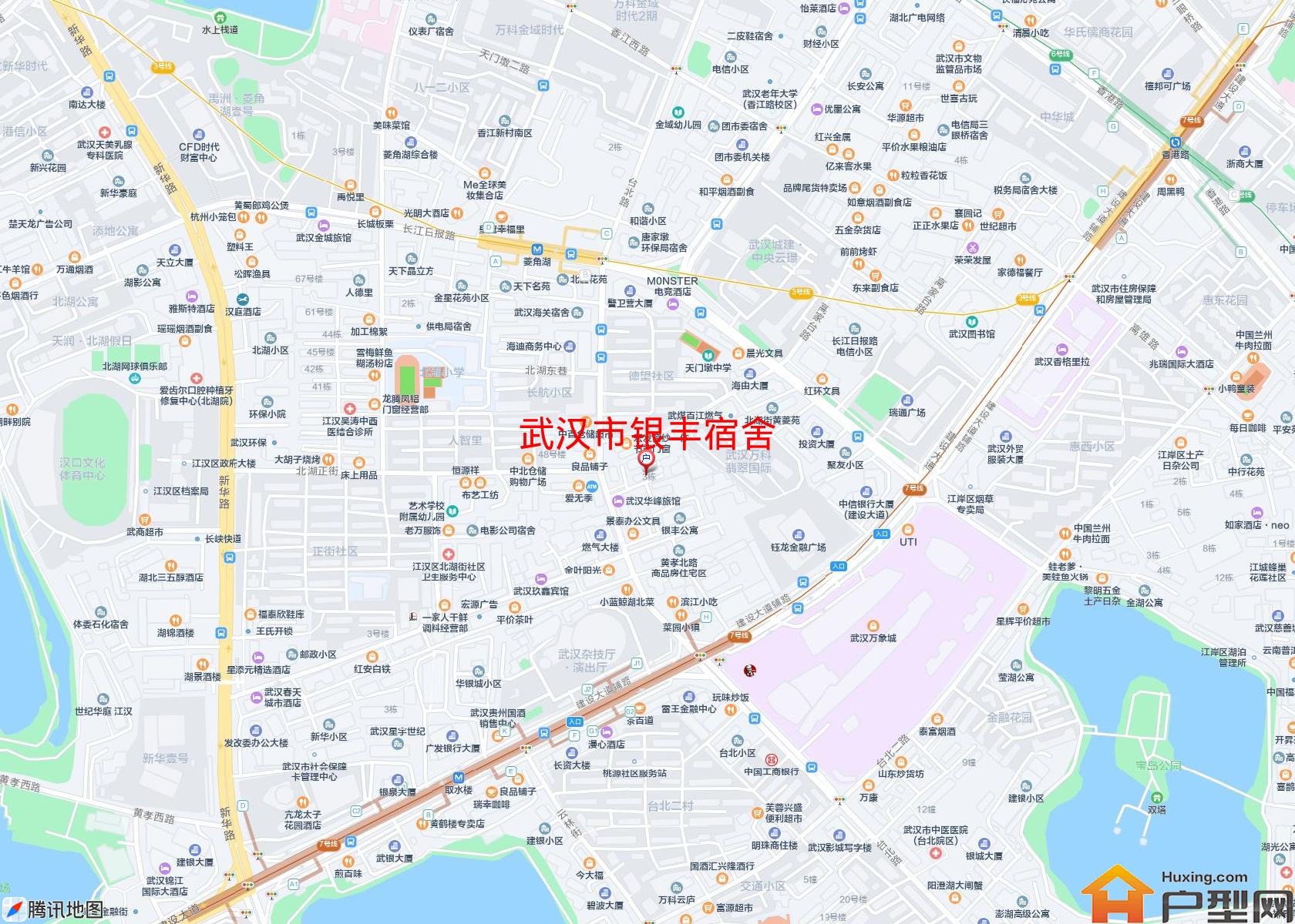 银丰宿舍小区 - 户型网