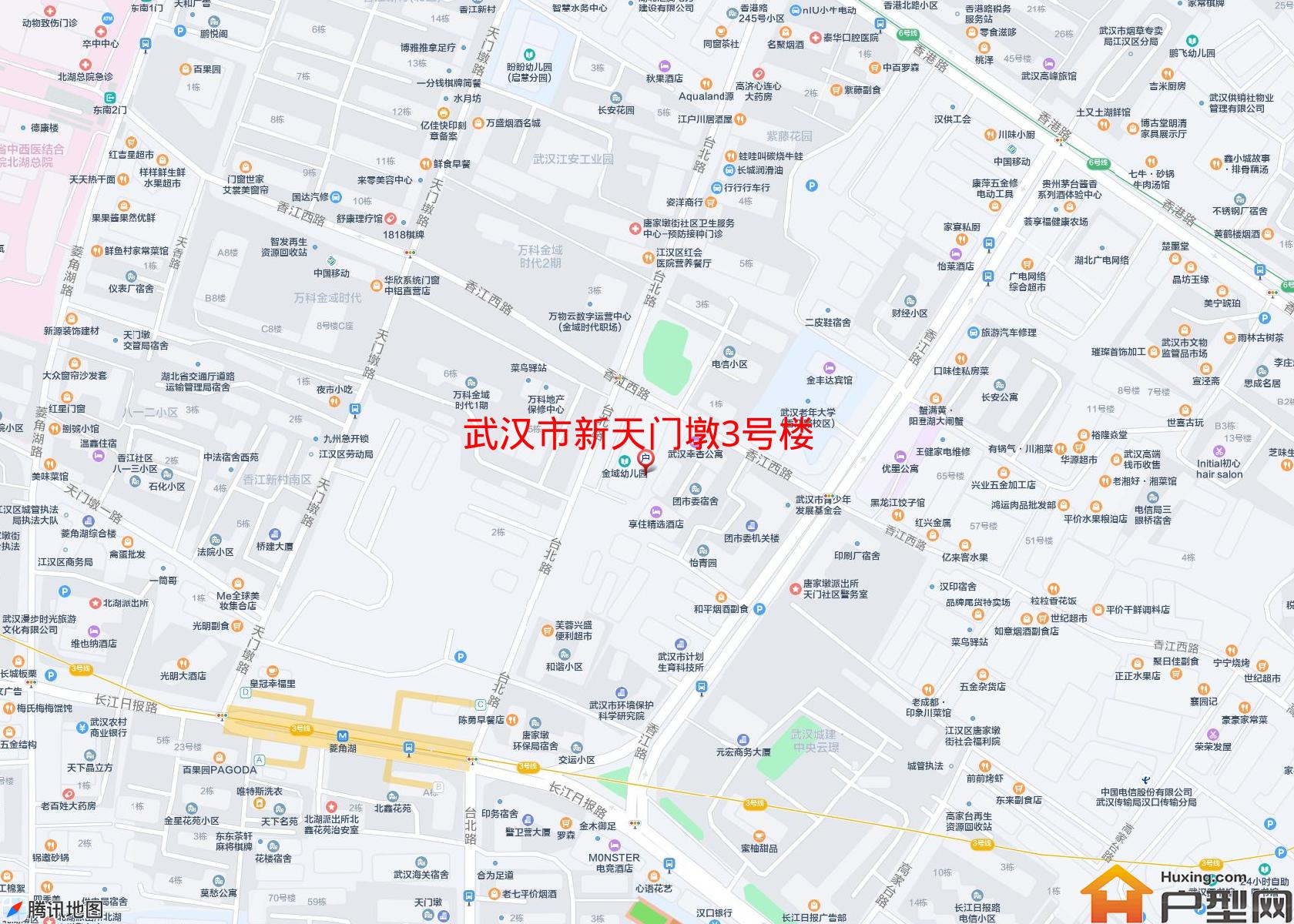 新天门墩3号楼小区 - 户型网