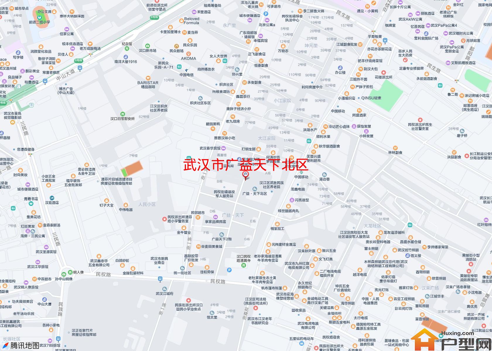 广益天下北区小区 - 户型网