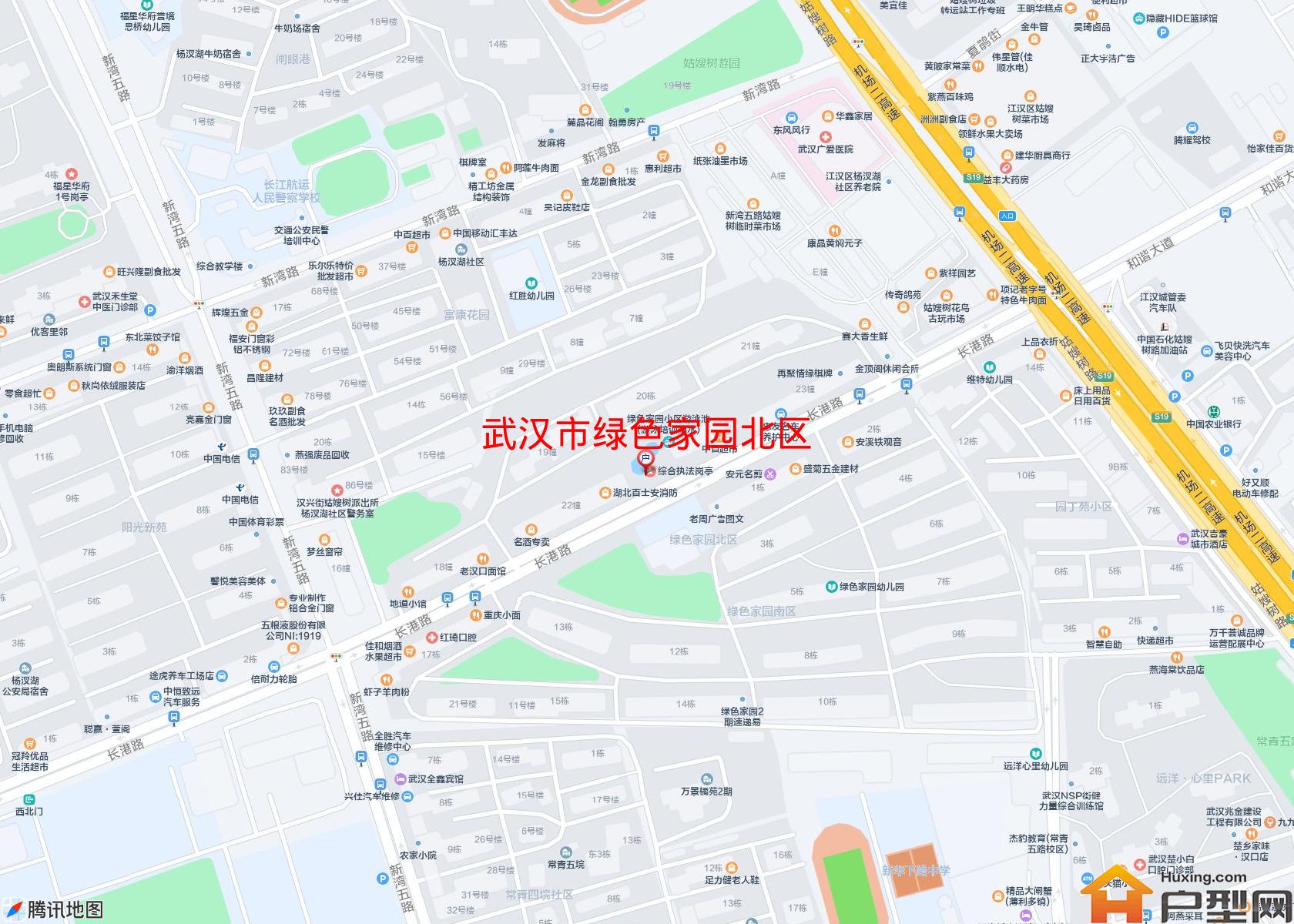 绿色家园北区小区 - 户型网