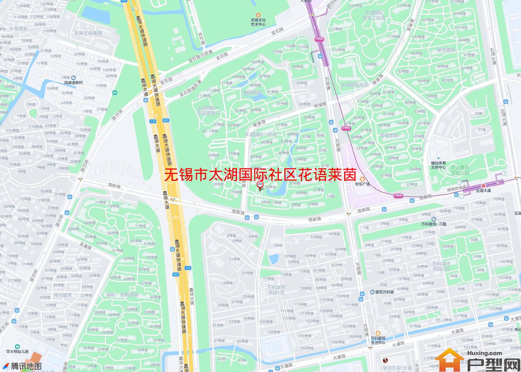 太湖国际社区花语莱茵(别墅)小区 - 户型网