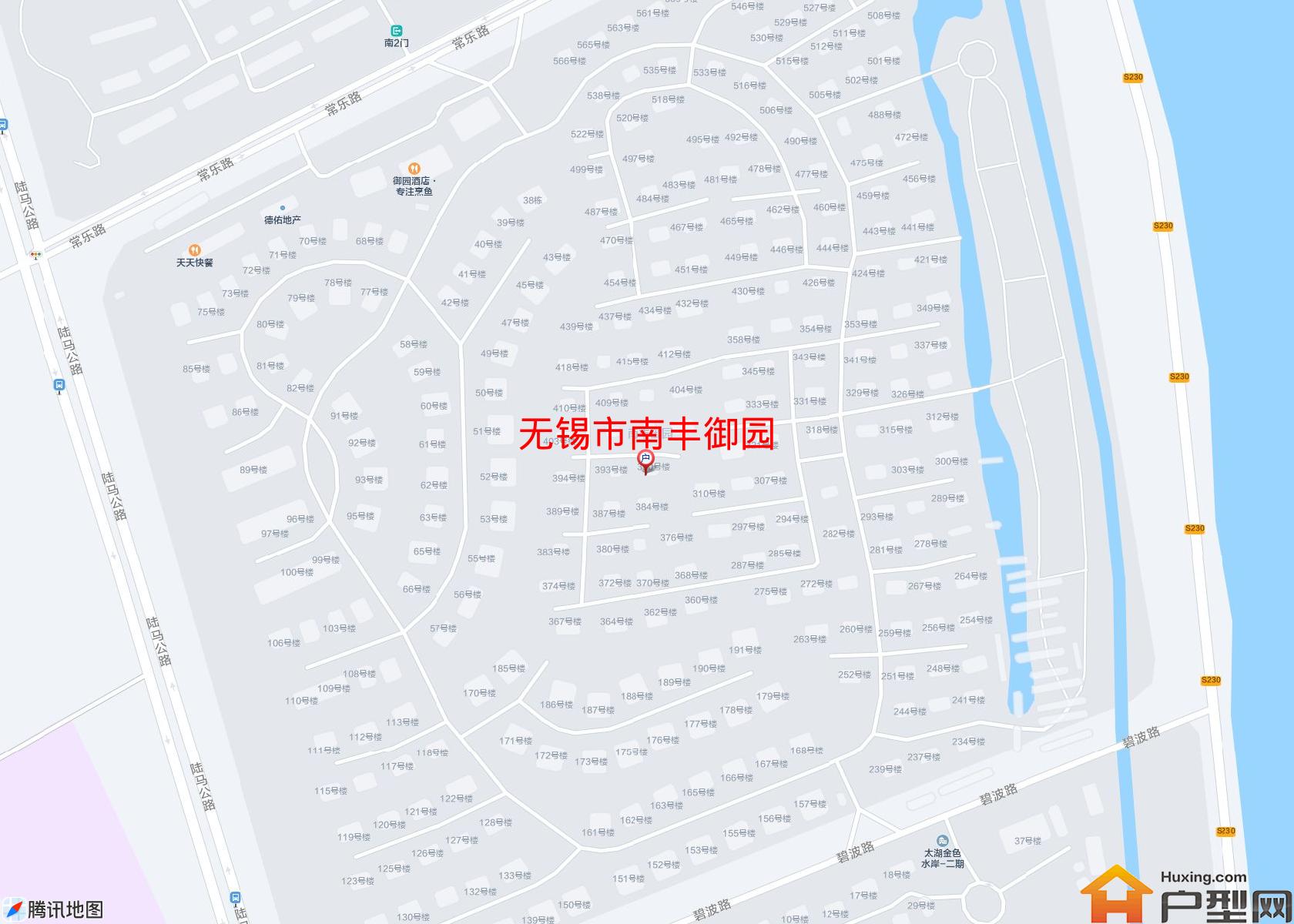 南丰御园小区 - 户型网
