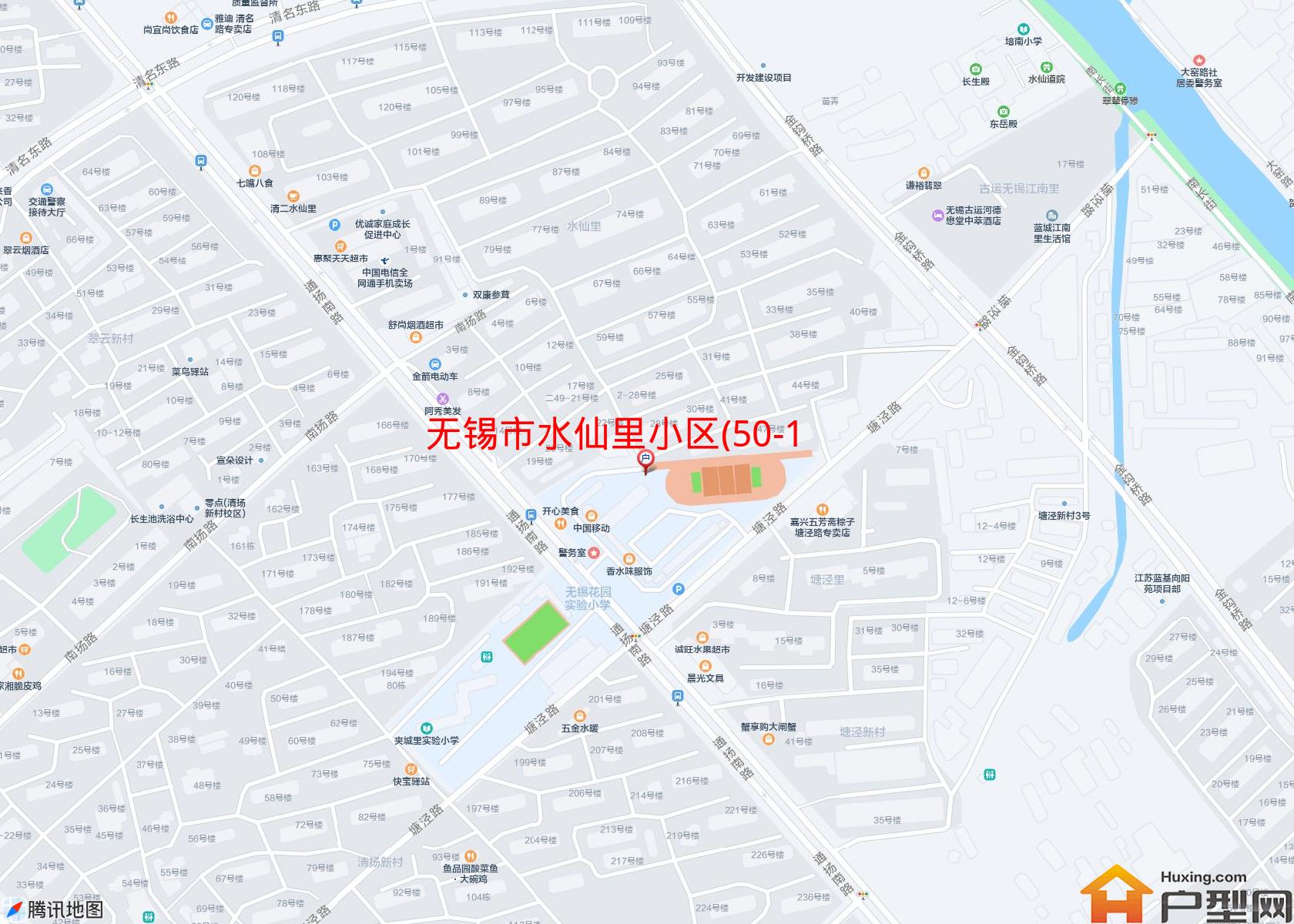 水仙里小区(50-120号)小区 - 户型网