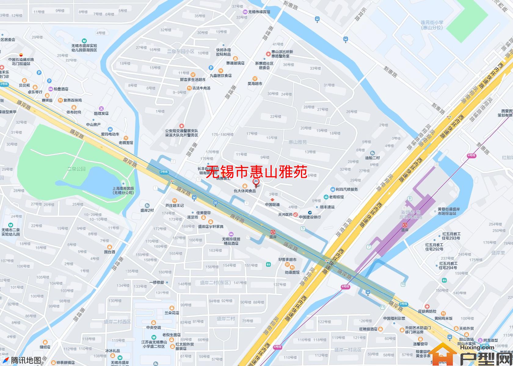 惠山雅苑小区 - 户型网