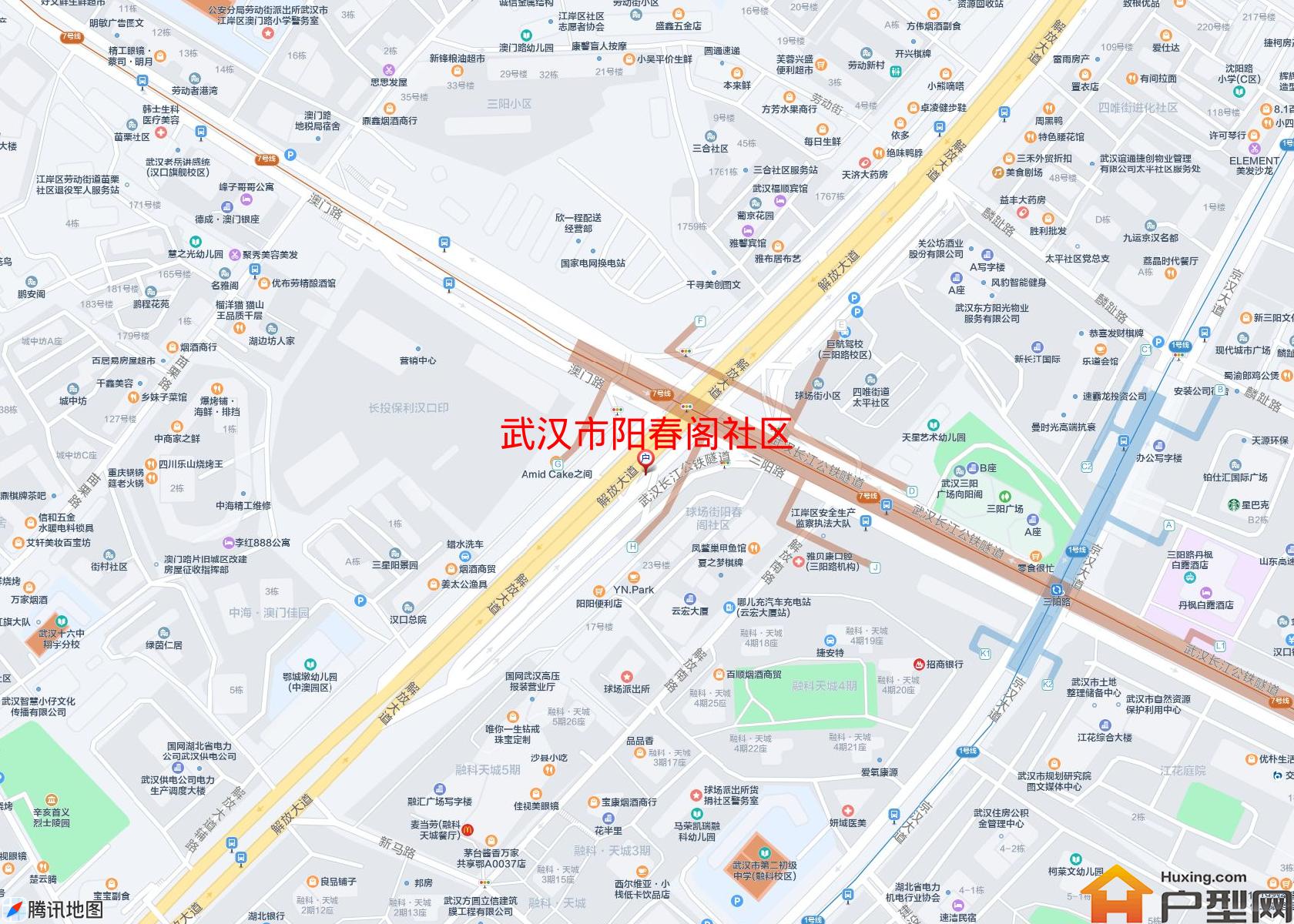 阳春阁社区小区 - 户型网