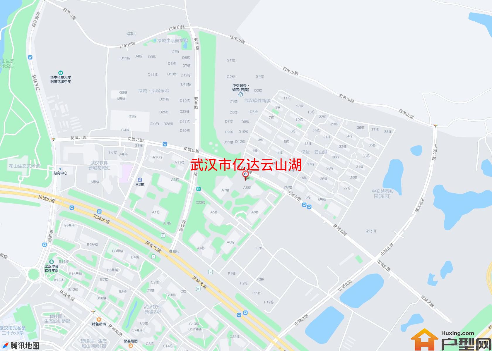 亿达云山湖小区 - 户型网 亿达云山湖小区 - 户型网