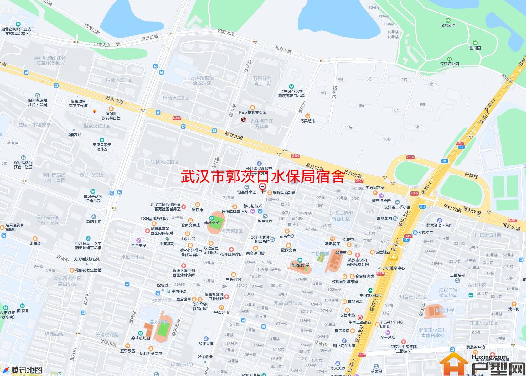 郭茨口水保局宿舍小区 - 户型网