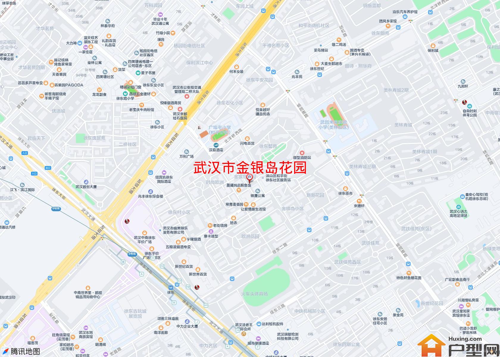 金银岛花园小区 - 户型网