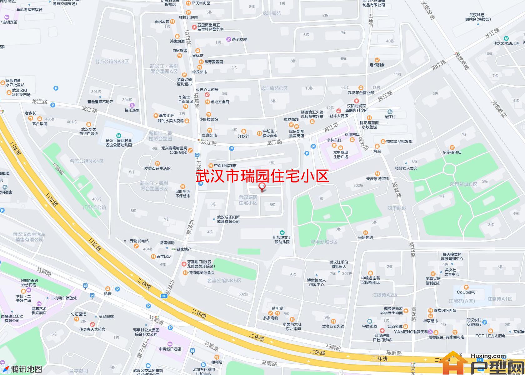 瑞园住宅小区小区 - 户型网