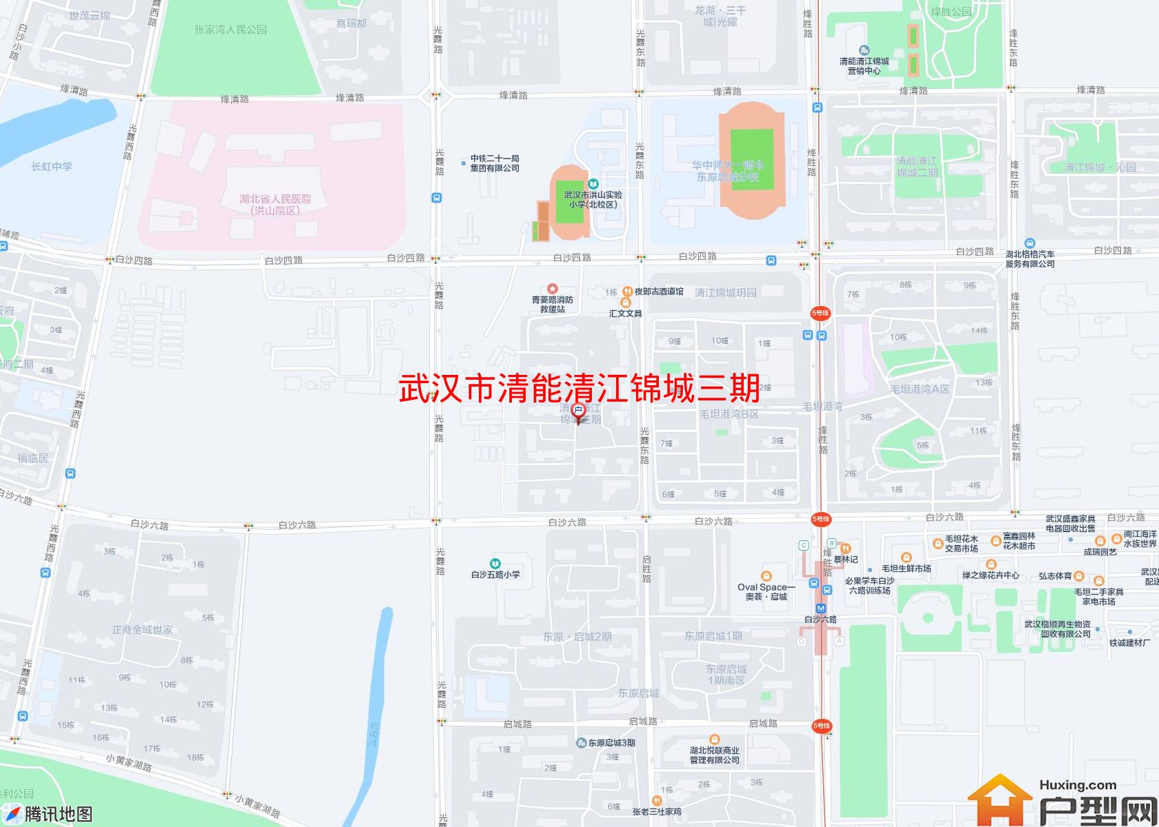 清能清江锦城三期小区 - 户型网