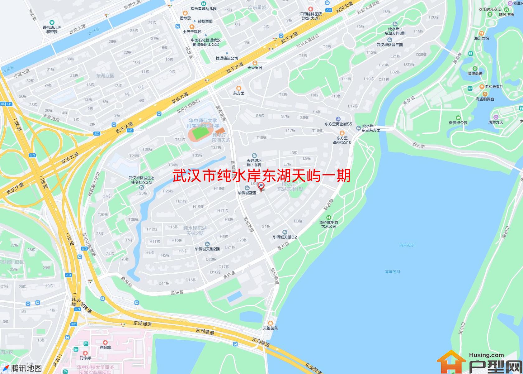 纯水岸东湖天屿一期小区 - 户型网