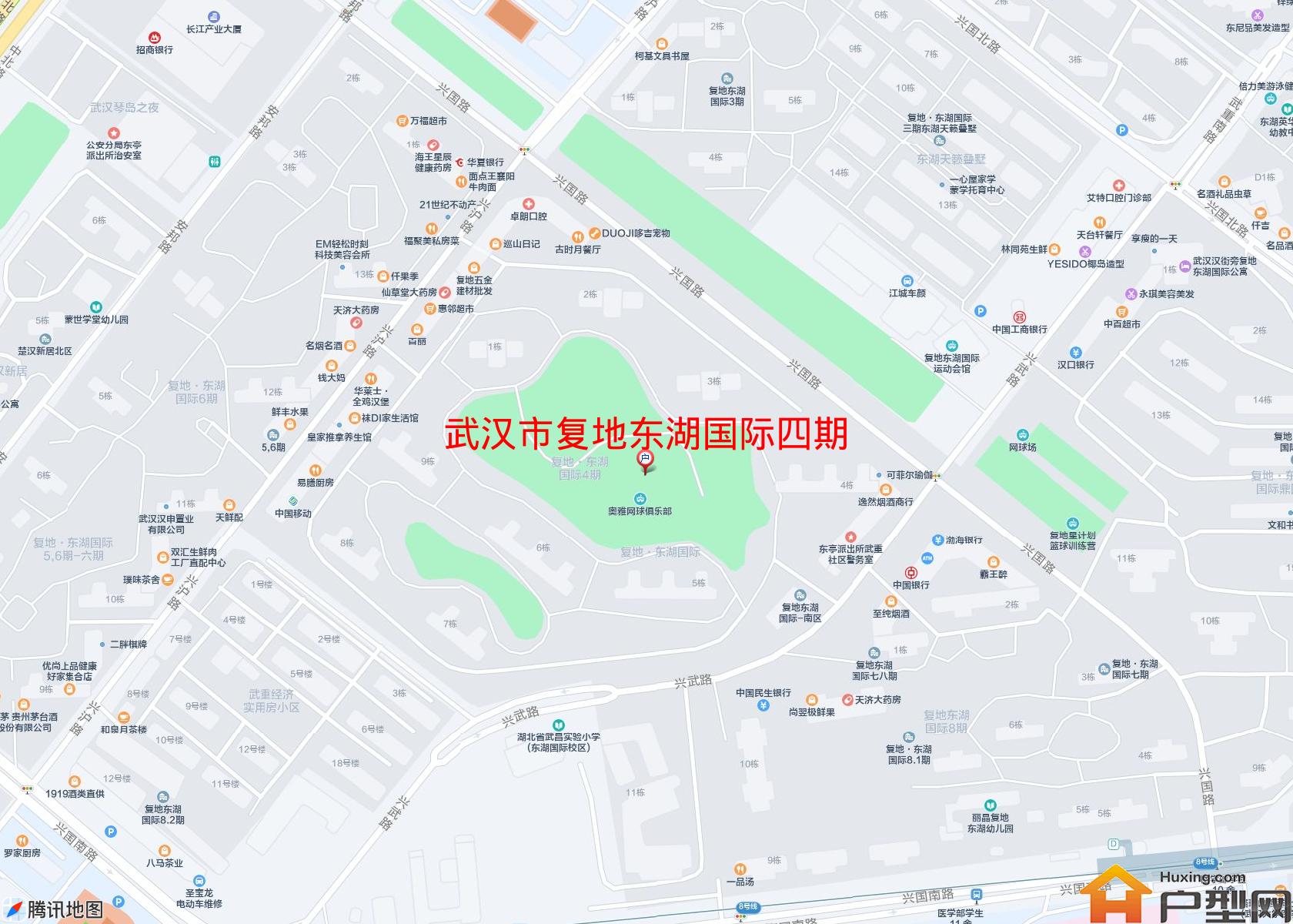 复地东湖国际四期小区 - 户型网