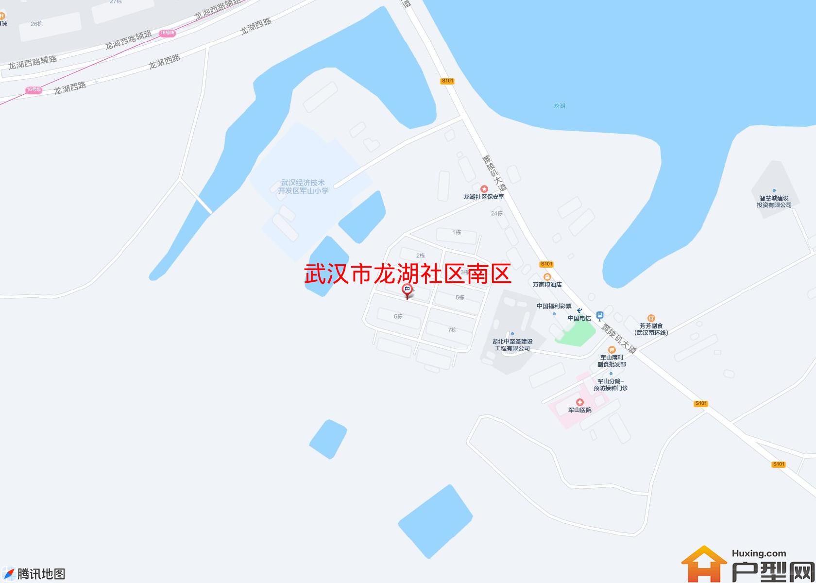 龙湖社区南区小区 - 户型网