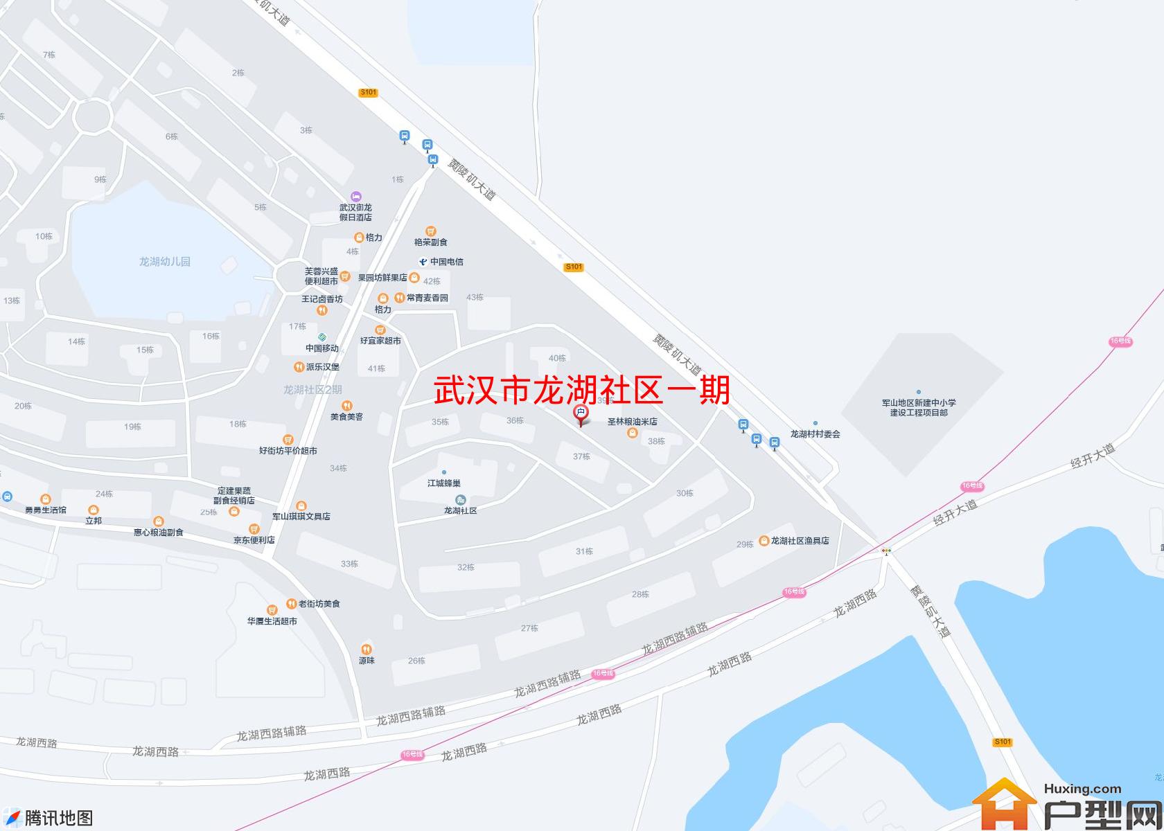 龙湖社区一期小区 - 户型网