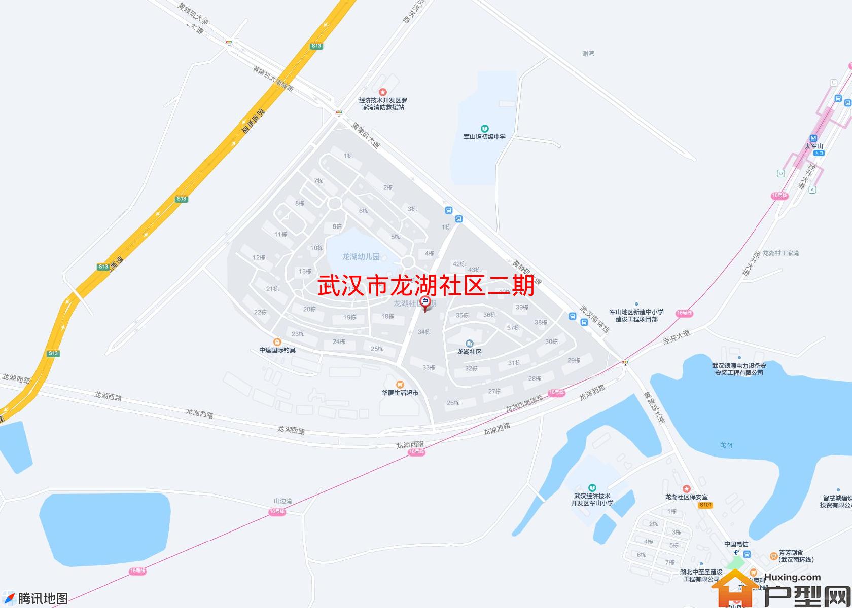 龙湖社区二期小区 - 户型网