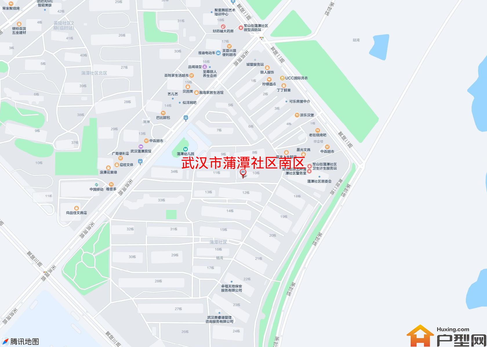 蒲潭社区南区小区 - 户型网